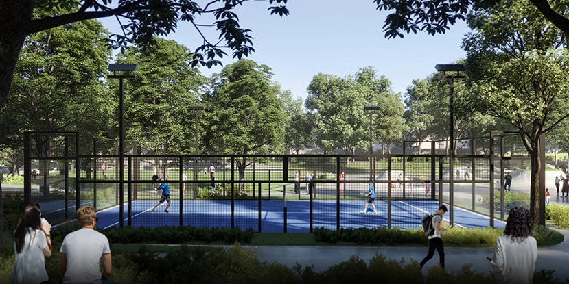 Community sports facilities