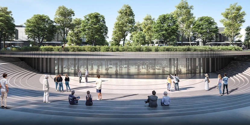 Exclusive residents-only private club